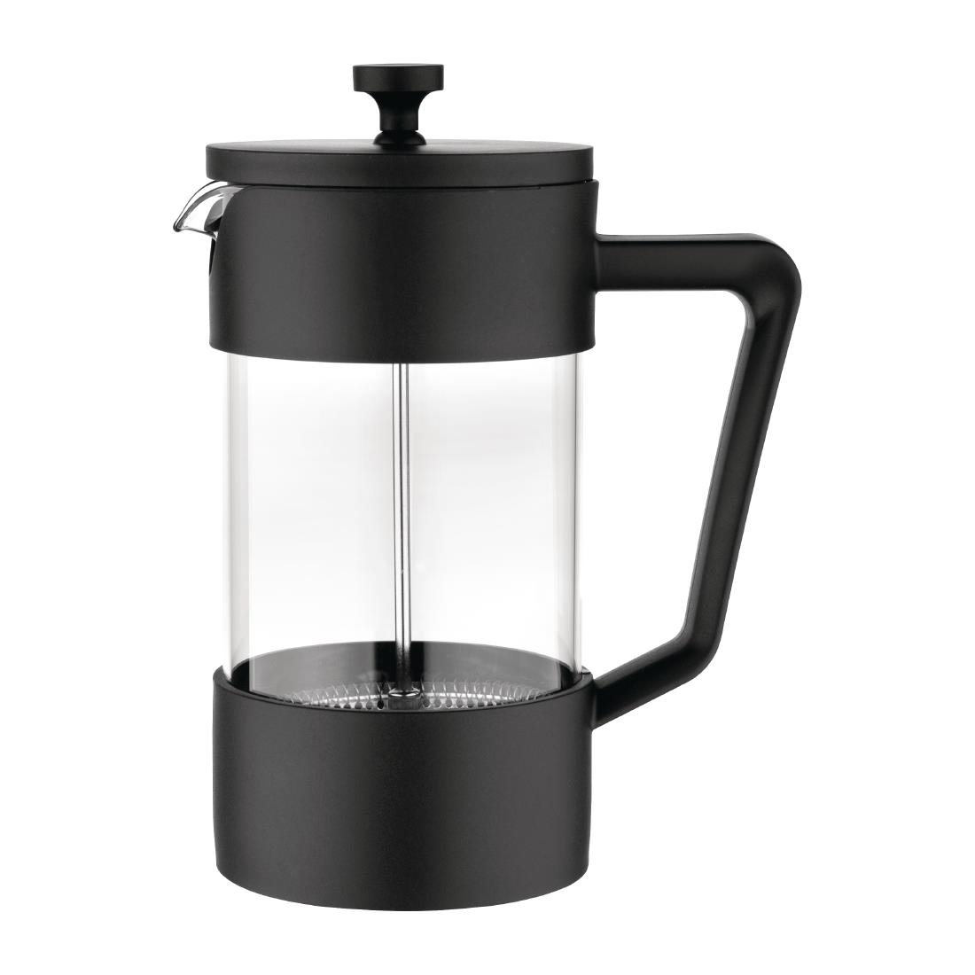 Olympia Contemporary Cafetiere Black 8 Cup